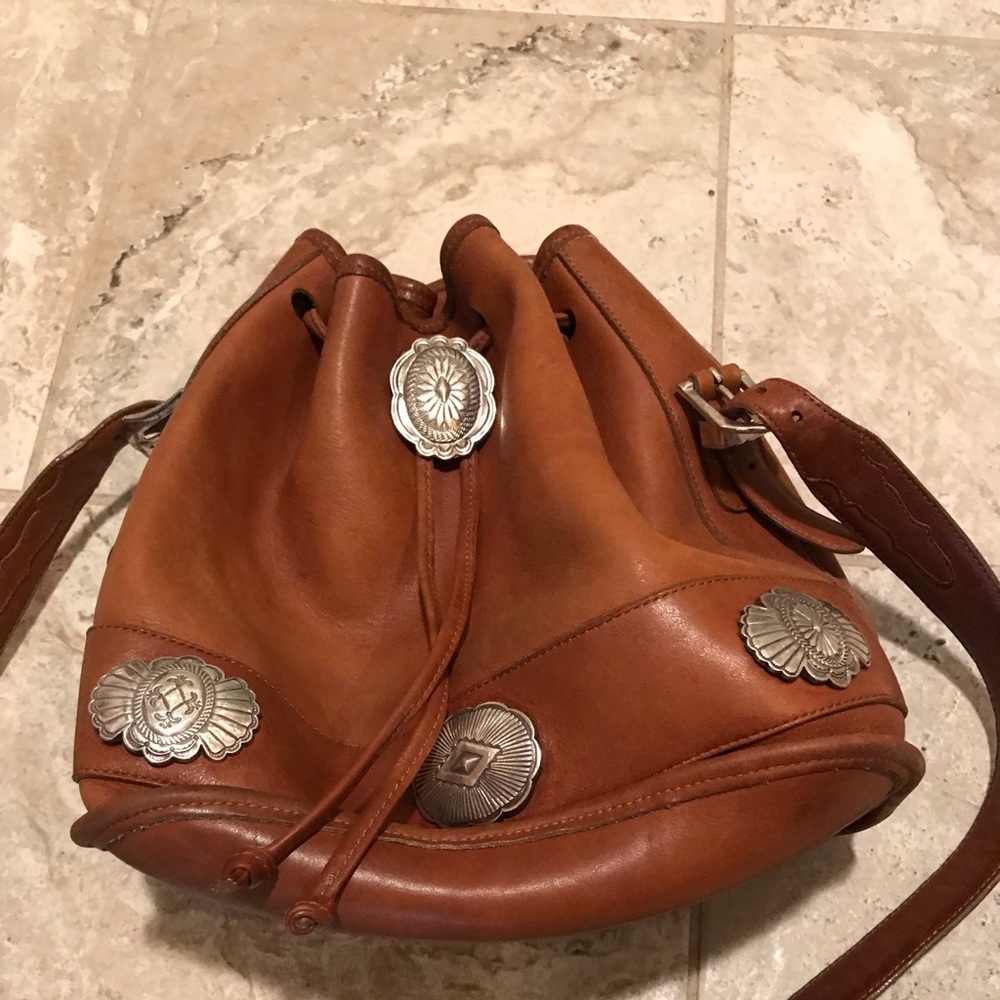 1992 brown leather Brighton purse